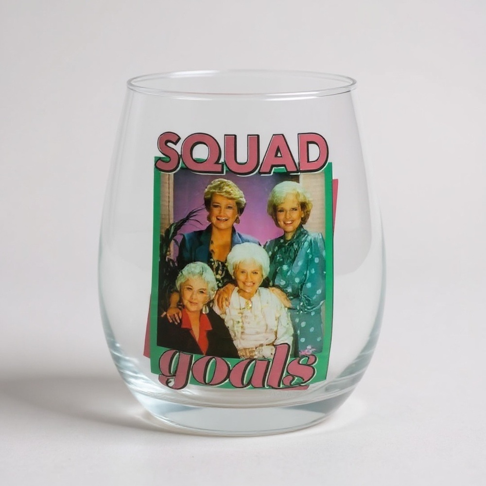 The Golden Girls Tear Drop 20 oz. Stemless Wine Glass